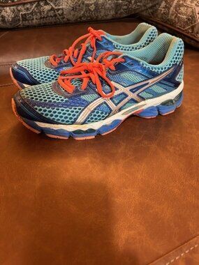 ASICS Gel-Cumulus 15 Running Shoes – Women’s 8.5 – Blue/Teal